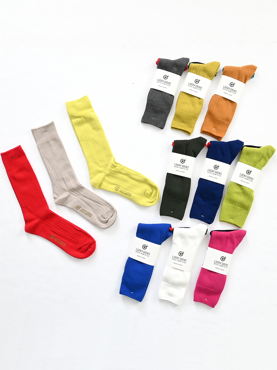 LUCKY SOCKS(ラッキーソックス)　ライトリブソックス