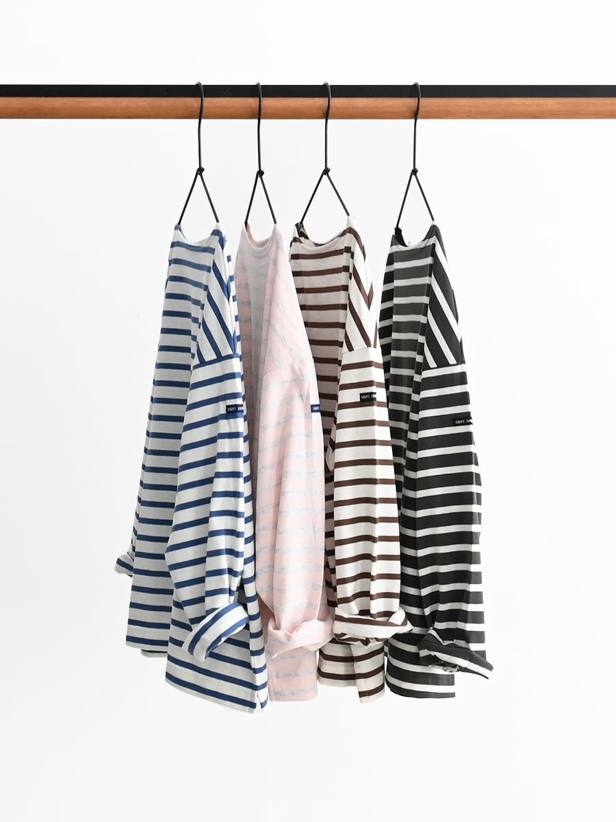 SAINT JAMES MORLAIX LOOSE BORDER (モーレルーズドロップショルダー