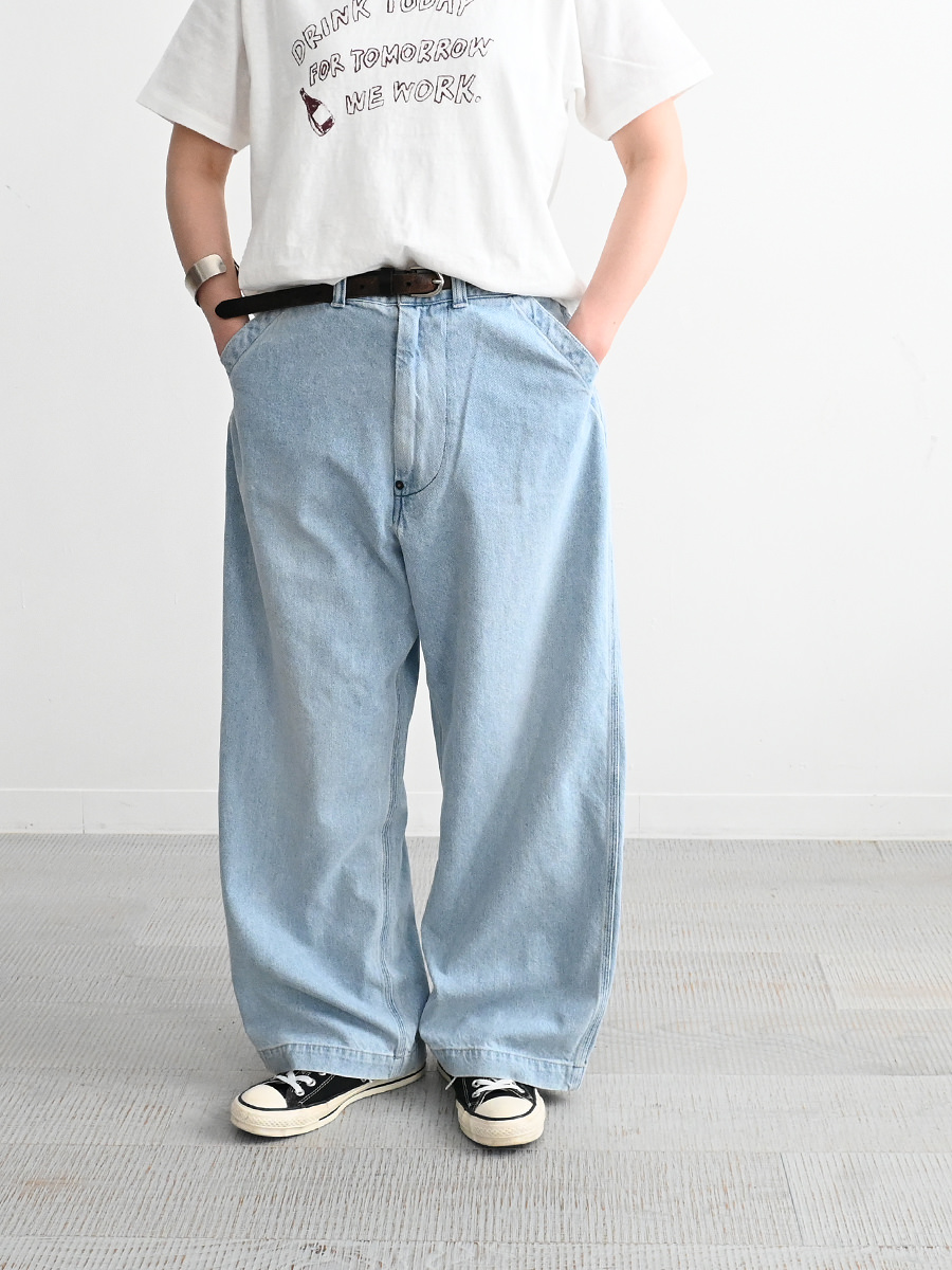 ORDINARY FITS (オーディナリーフィッツ)　BELL PANTS (BLEACH) / 180BL-BLEACH