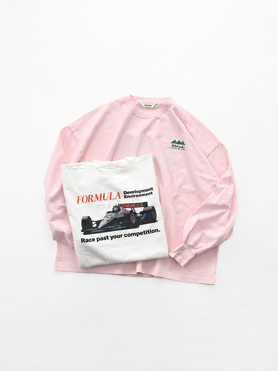 Oblada(オブラダ) FORMULA ONE LONG TEE