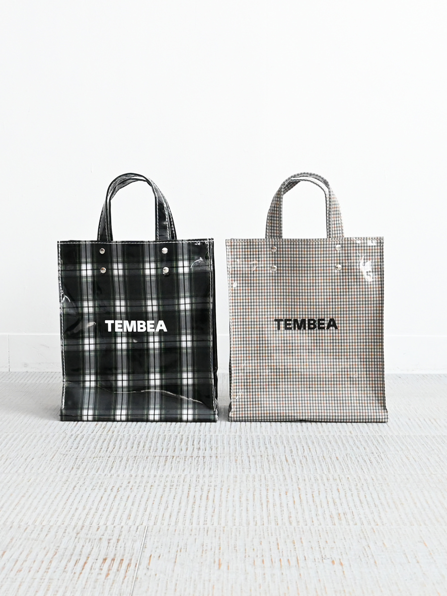 TEMBEA(テンベア) PAPER TOTE SMALL CHECK
