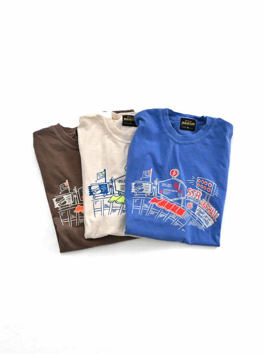 JHANKSON (ジャンクソン)　Ball Park S/S Tee -ナイモノねだり
