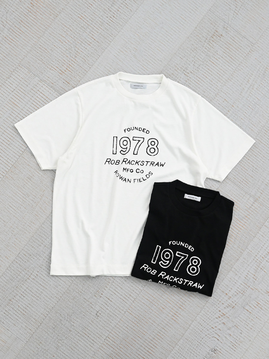 【30%OFF】Ordinary fits(オーディナリーフィッツ） PRINT T-SHIRTS / ROB RACKSTRAW