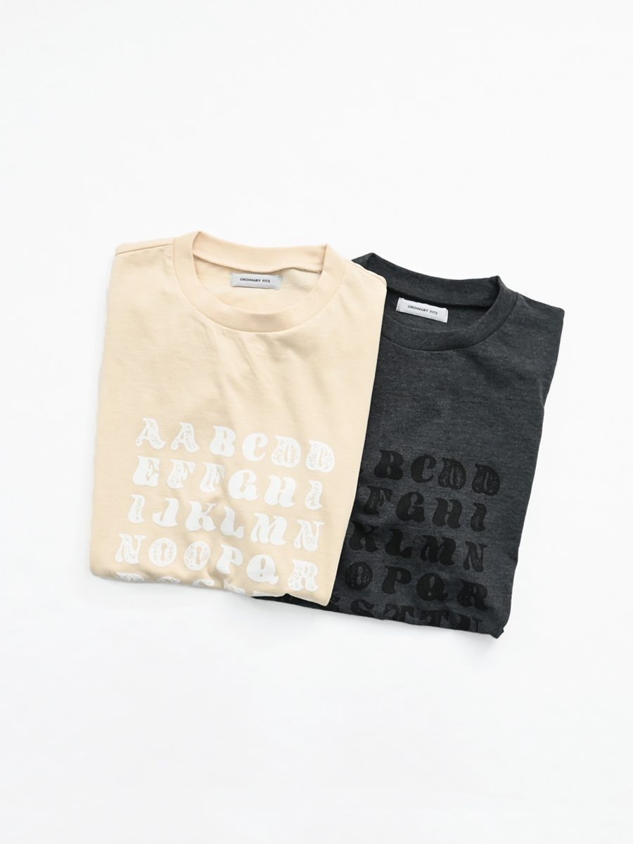 【30%OFF】Ordinary fits(オーディナリーフィッツ） PRINT T-SHIRTS / LEWIS