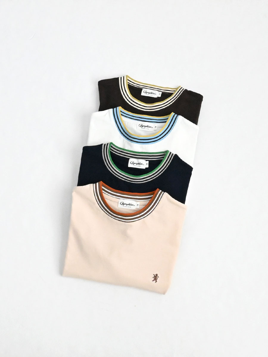 Gymphlex (ジムフレックス)　クルーネック ラインTシャツ