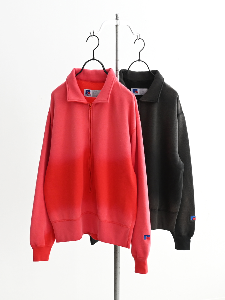 SOPHIE TALKS ABOUT THE WEATHER(ソフィー トークス アバウト ザ ウェザー) RUSSELL OVER HALF ZIP SWEAT