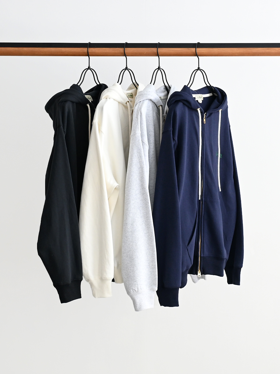 L.L.Bean(エルエルビーン) ポーテージ・フルジップ・フード・スウェットシャツ