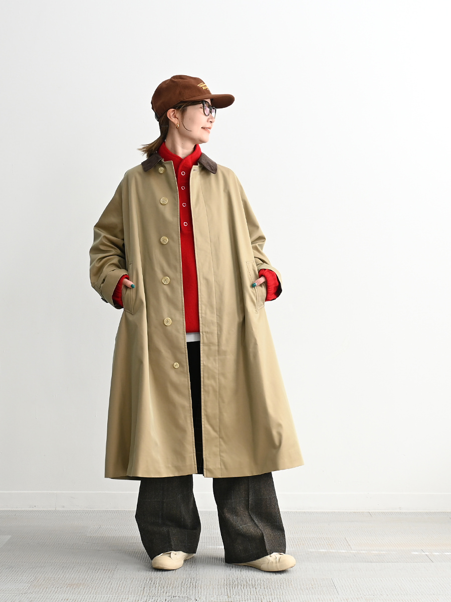 Gymphlex バルマカーンコート Gymphlex｜ベルテッドバルマカーンコート - AIDA general store