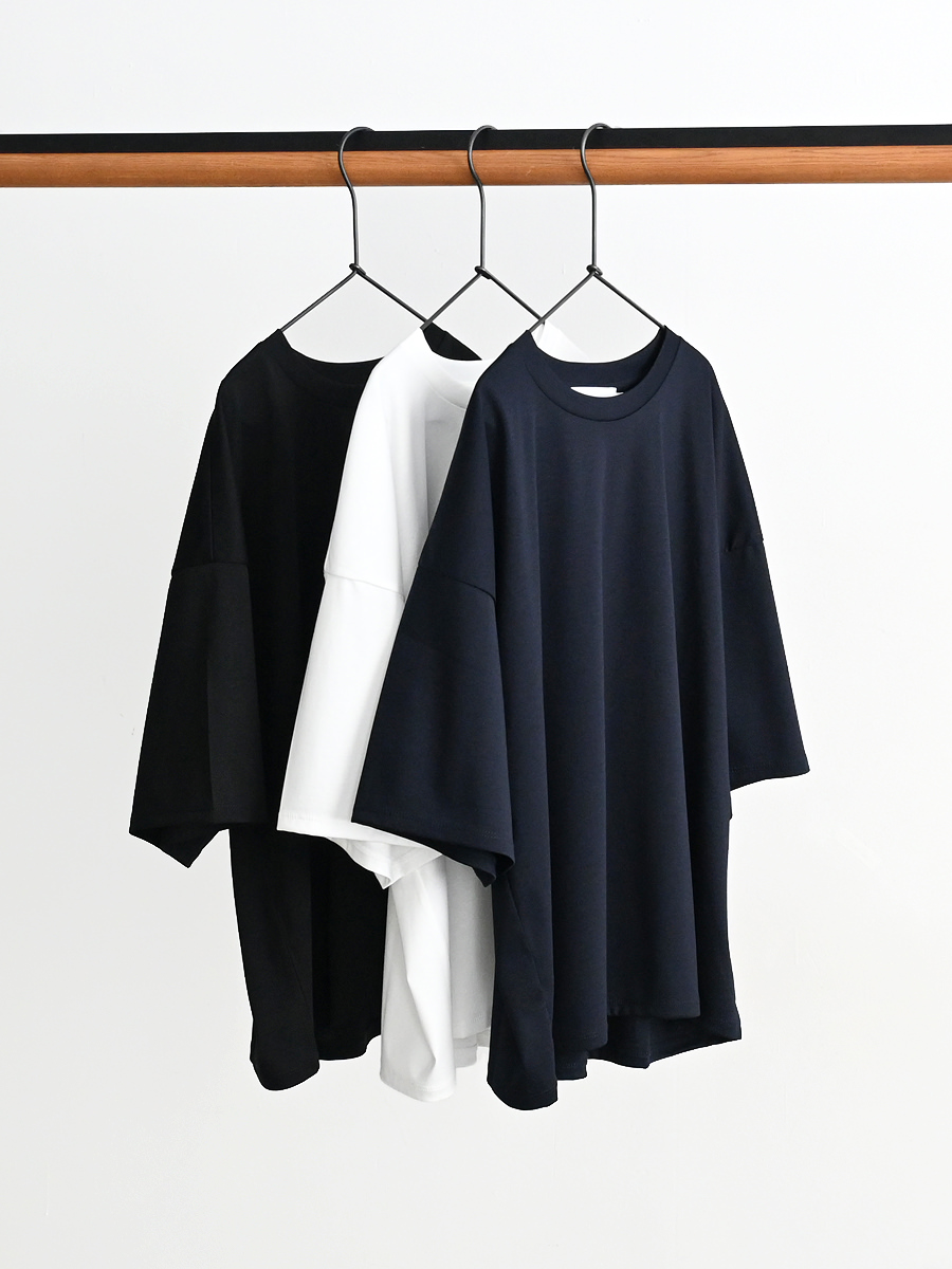 Graphpaper(グラフペーパー) Fine Smooth Crew Neck Tee