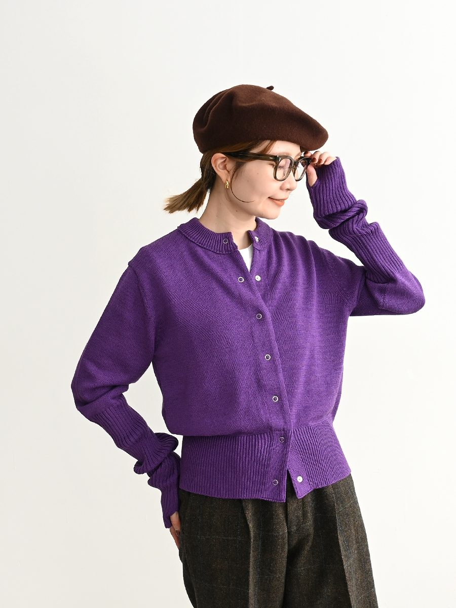 Shinzone(シンゾーン) LONG RIB CARDIGAN