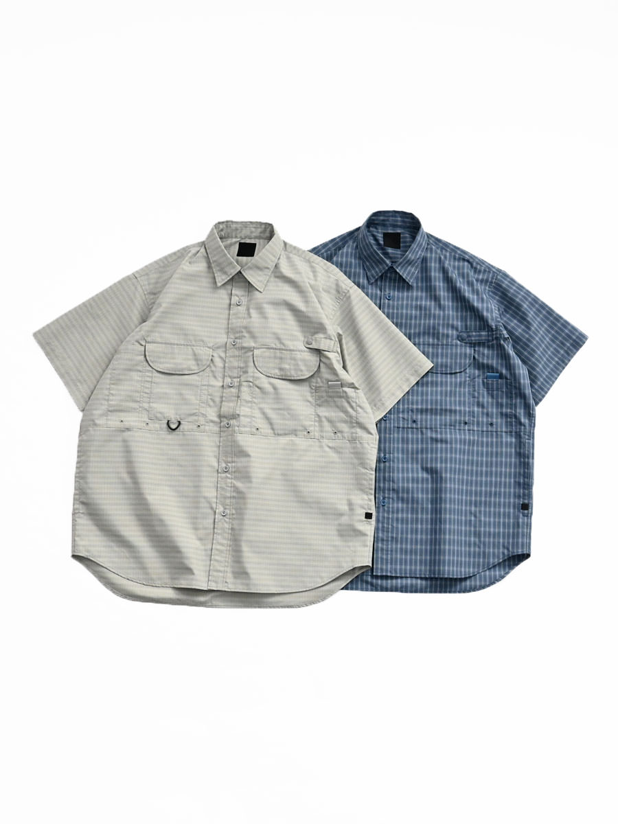 DAIWA PIER39(ダイワ ピアサーティナイン) W's TECH FISHING SHIRT S/S SUMMER PLAID