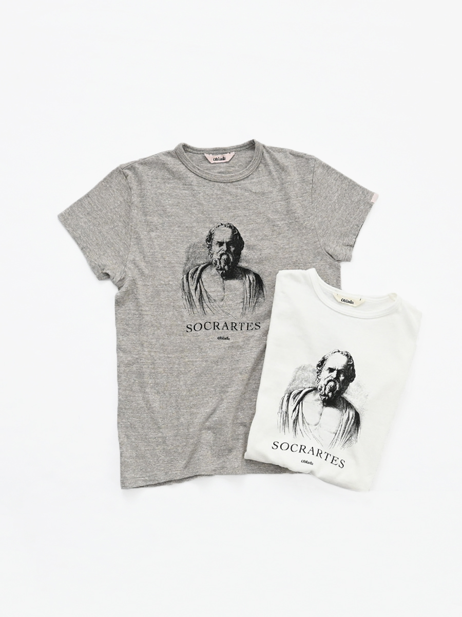 【Oblada】オブラダ　HERITAGE TEE グレー　25SS レディース】HERITAGE TEE | Oblada(オブラダ) / トップス