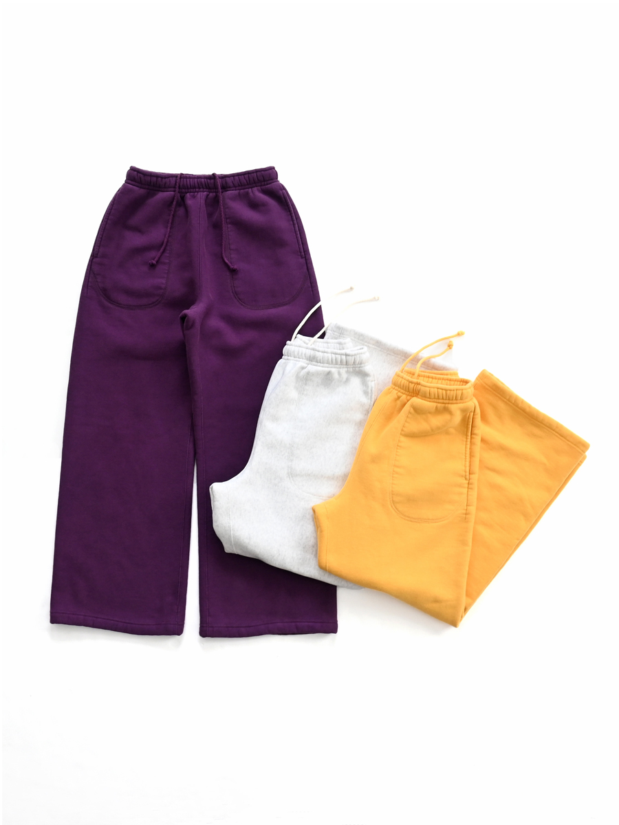 PHEENY(フィーニー) Athletic fleece wide pants