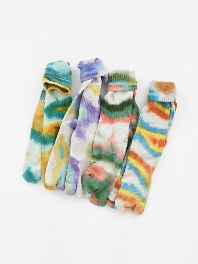 NODAL (ノーダル)　Tie Dye Long Socks