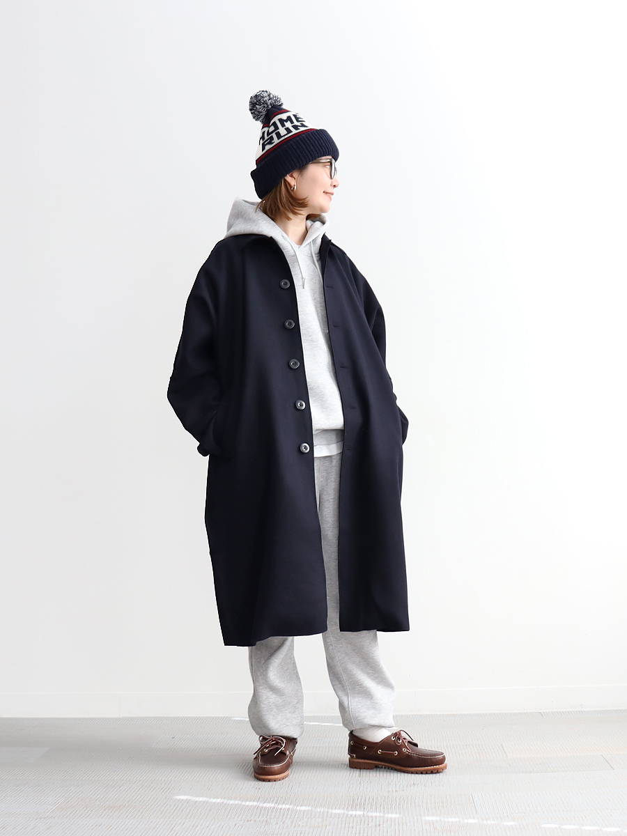 maillot mature(マイヨマチュア)　Melton Lots Coat (メルトンロッツコート) MAO-22251