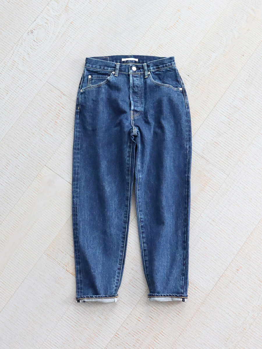HATSKI(ハツキ)Loose Tapered Denim -Used- Blue HTK-22001-U