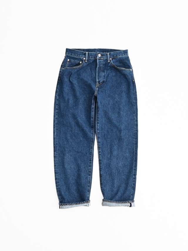 HATSKI (ハツキ) DENIM01 Loose Tapered Denim -Seasonal (Blue)-