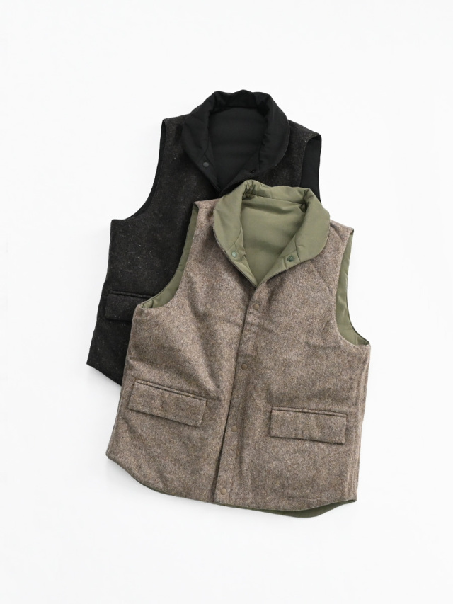 A VONTADE(ア ボンタージ)　Reversible Pack Vest VTD-0584-VT-ST -ナイモノねだり