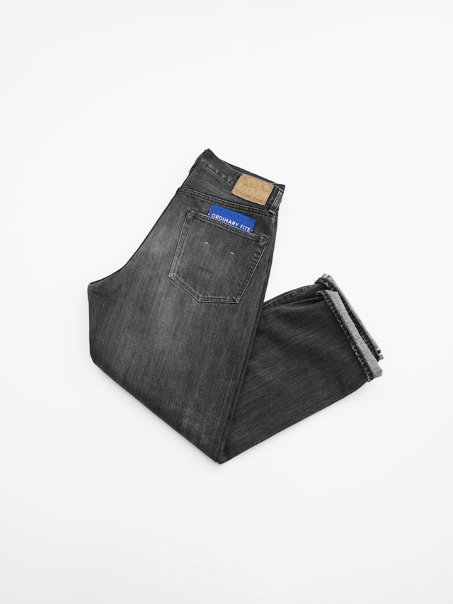 ORDINARY FITS(オーディナリーフィッツ） 117 TYPE LOOSE BLACK USED