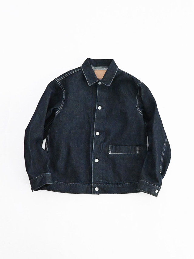 HATSKI(ハツキ)　1Pocket Denim Jacket -One Wash- 23FW002