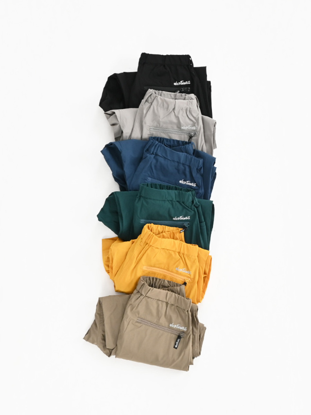 WILD THINGS(ワイルドシングス)　エラスティックナイロンラックスパンツ