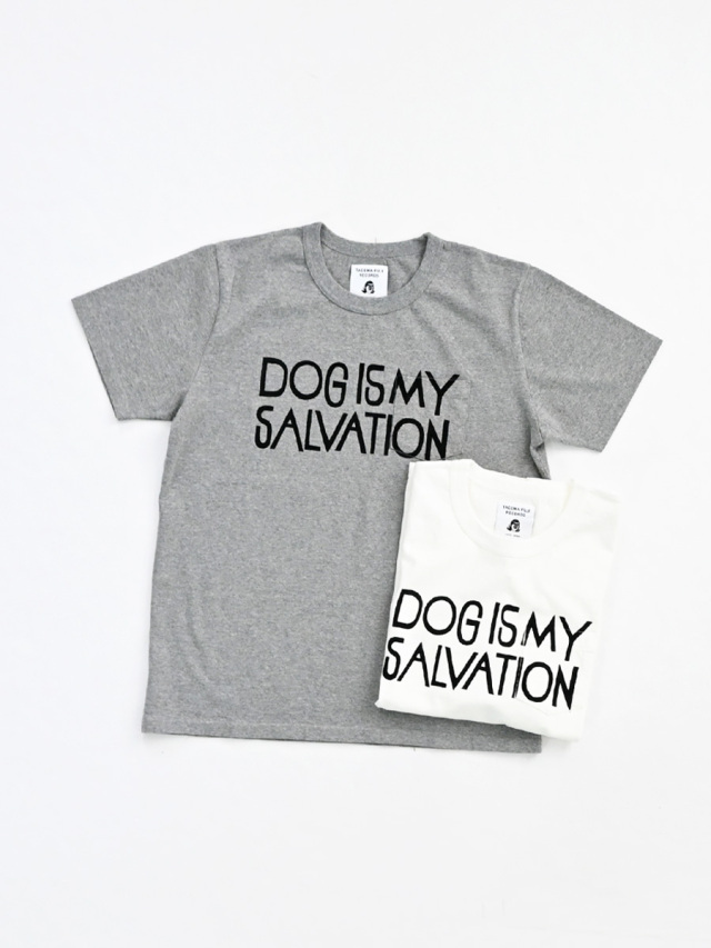 TACOMA FUJI RECORDS(タコマフジレコード) DOG IS MY SALVATION Pocket Tee designed by Yachiyo Katsuyama