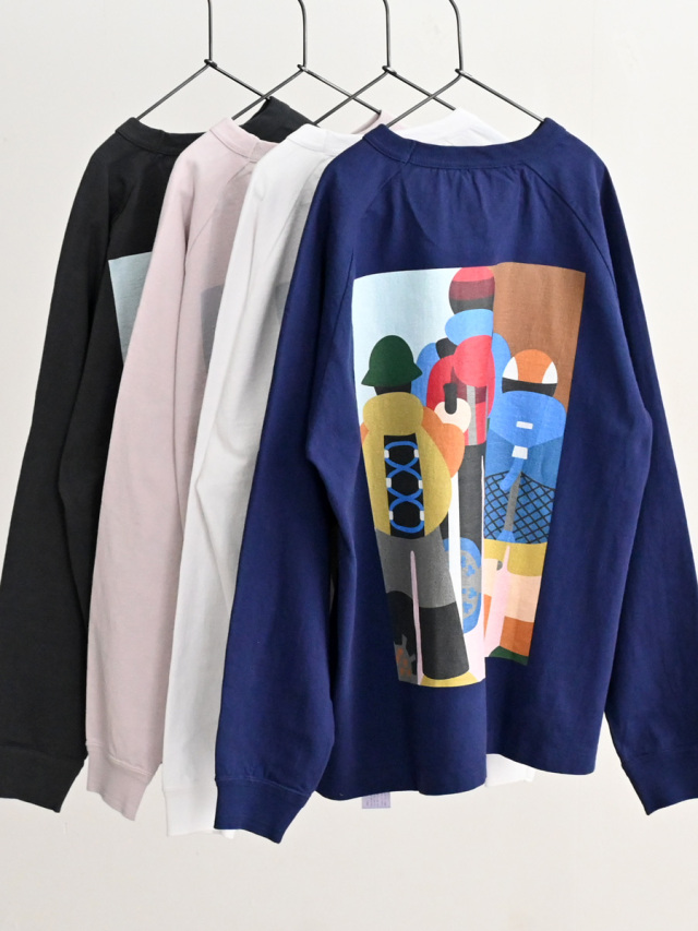ill (イル) "ill communication" プリント L/S Tee (ZUCK) Made by Ohh!
