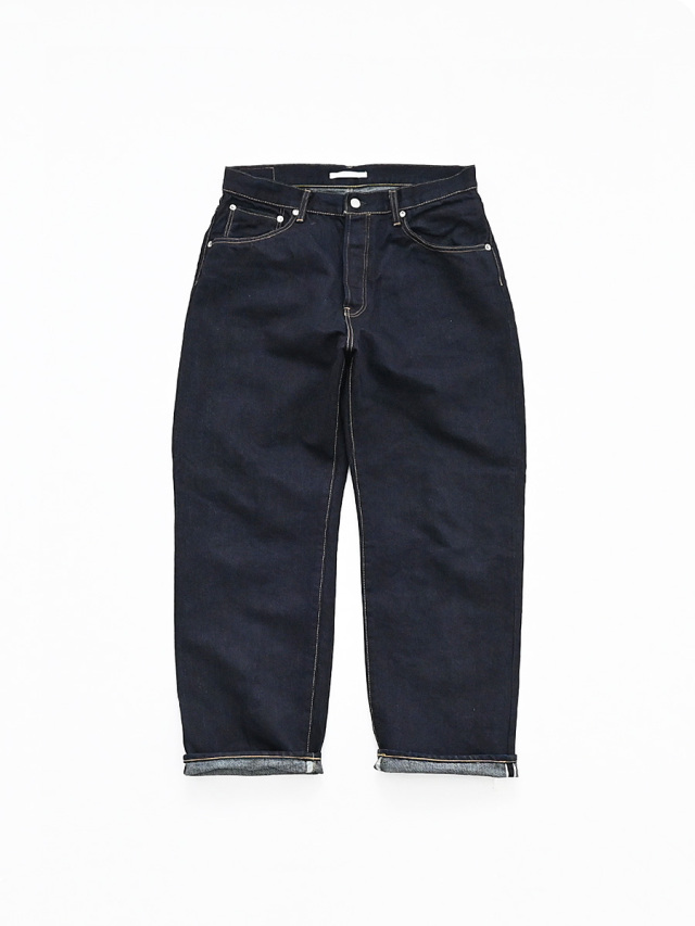 HATSKI (ハツキ)　Wide Tapered Washi Denim -One Wash- HTK-22003-W