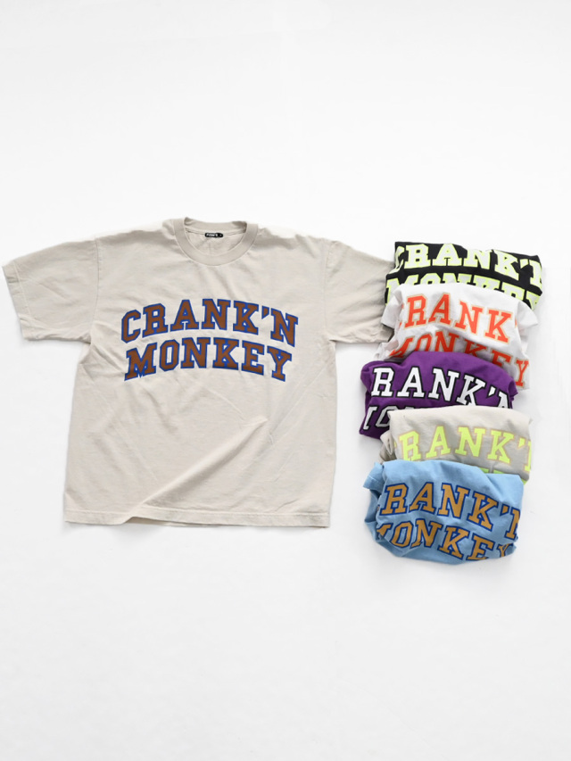 FiSH'S (フィッシュ)　CRANK'N MONKEY プリントTee