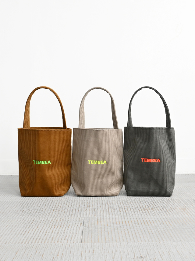 TEMBEA(テンベア) BAGUETTE TOTE MINI CORDUROY