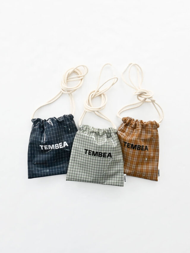 TEMBEA(テンベア) 巾着 POCHETTE-CHECK