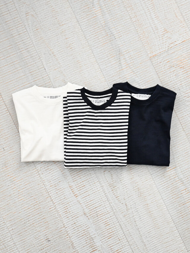 YAECA (ヤエカ)  スラブヤーンTシャツ (32061007)