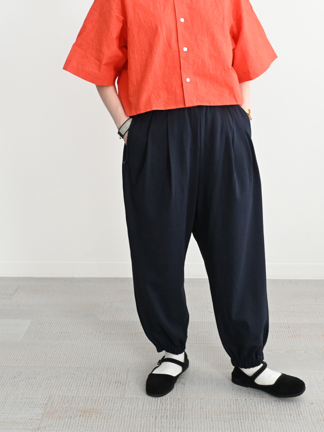 【5/3(sun)19:00発売開始】 HAVERSACK(ハバーサック)　強撚ポンチトラックパンツ - ナイモノねだり
