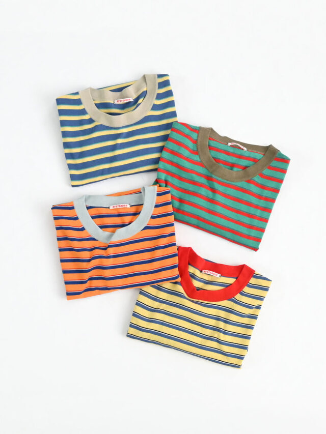 RYE TENDER（ライテンダー）  CENTRE TEE - TEMPO STRIPE