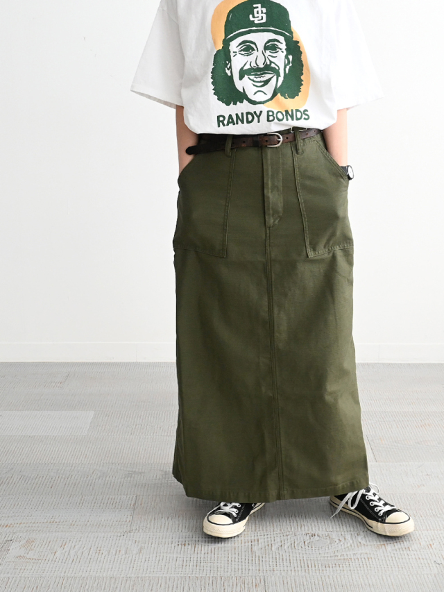 【30%OFF】Ordinary fits(オーディナリーフィッツ)FATIGUE SKIRT / SK004