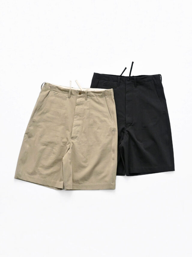 HAVERSACK(ハバーサック) コットンツイルワイドショートパンツ