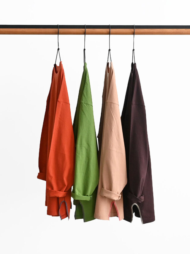 TOURNON. (トゥルノン)　 COTTON TENJIKU L/S PO