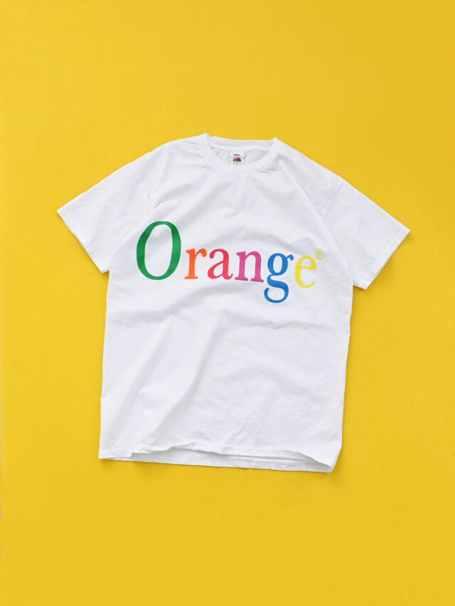 byeA.(バイエー) NOT APPLE TEE Orange (全3色)
