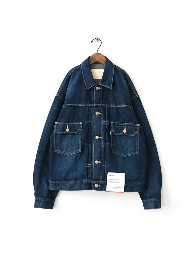 Graphpaper(グラフペーパー) Selvage Denim Jacket -INDIGO DARK FADE-