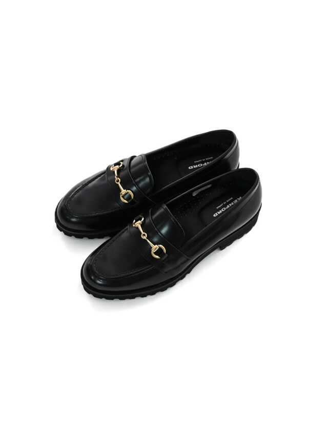 KENFORD (ケンフォード)　WOMENS TANK SOLE BIT LOAFERS / BLACK