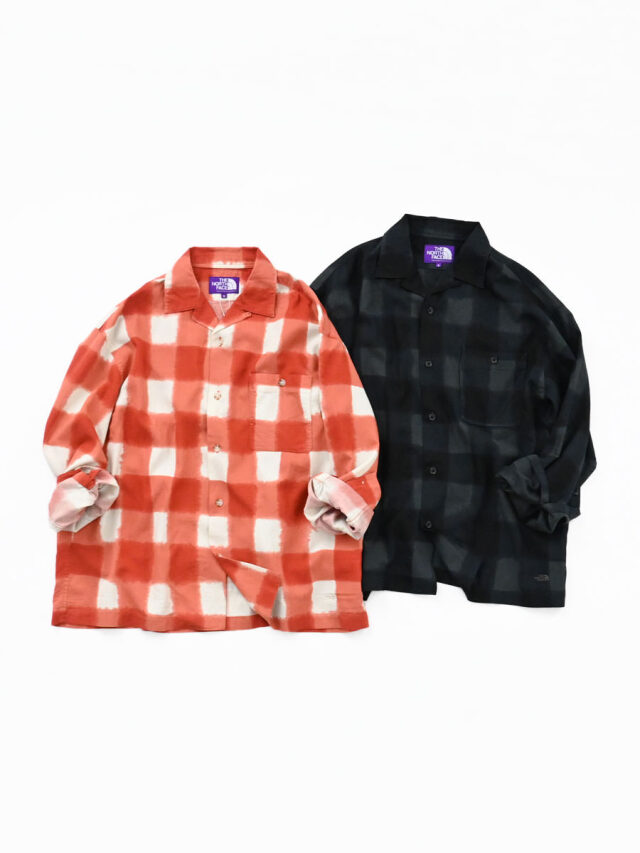 THE NORTH FACE PURPLE LABEL (ザ ノースフェィス パープルレーベル) Field Open Collar Shirt