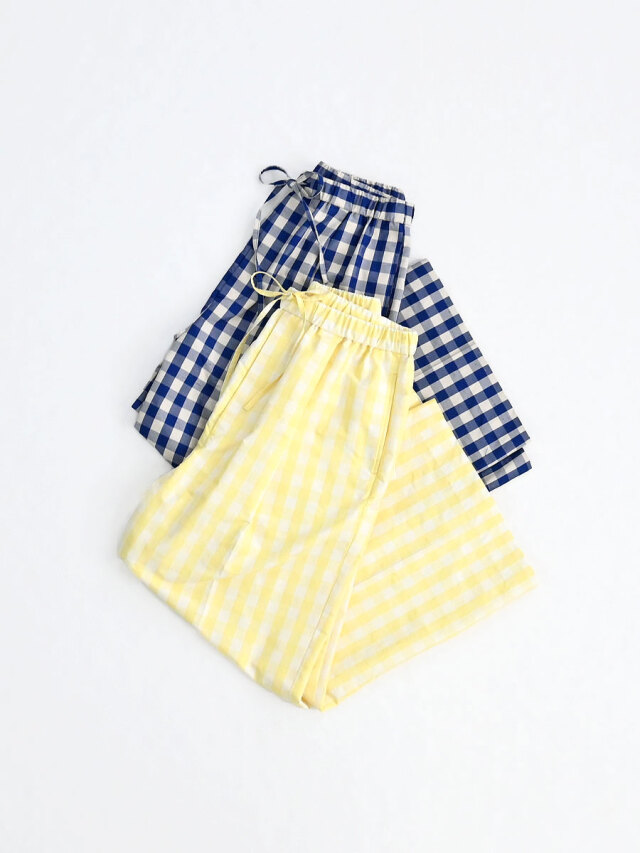 Shinzone(シンゾーン) GINGHAM CHECK PANTS