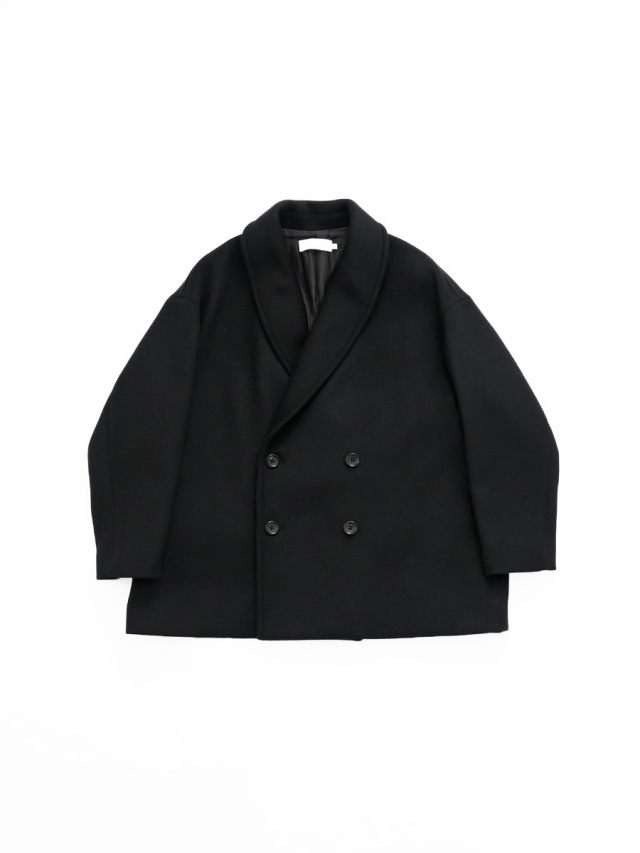 Graphpaper(グラフペーパー) Light Melton Shawl Collar Coat