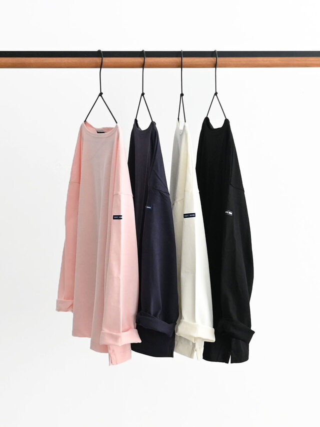 SAINT JAMES (セントジェームス)　MORLAIX LOOSE SOLID (モーレルーズドロップショルダー無地)