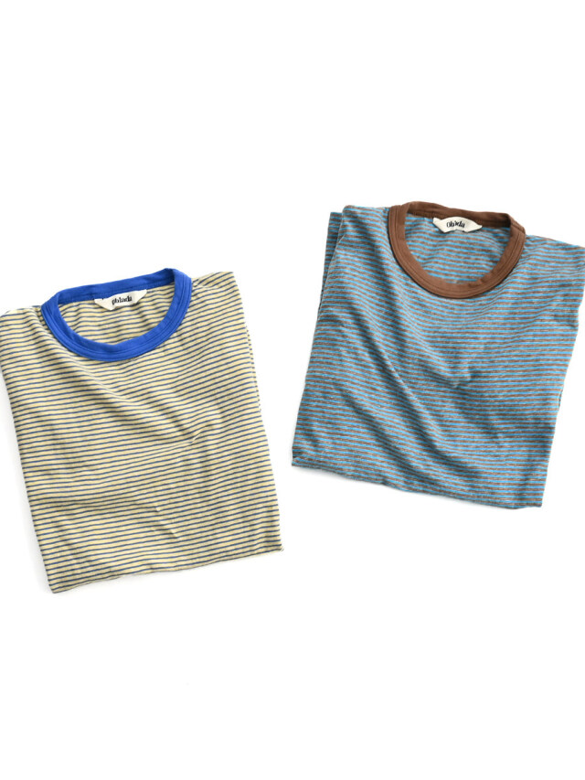 Oblada(オブラダ)  MULTI BORDER LONG TEE