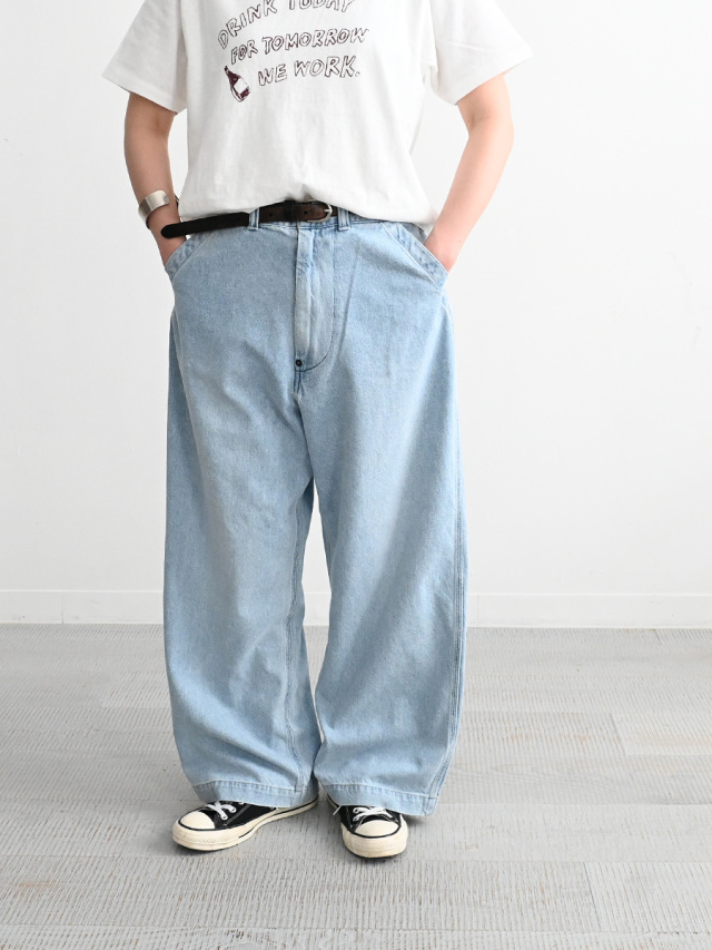 ORDINARY FITS (オーディナリーフィッツ)　BELL PANTS (BLEACH) / 180BL-BLEACH