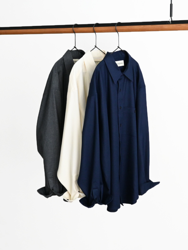 【THE SHINZONE】　DADDY SHIRT WOOL DADDY SHIRT – Shinzone