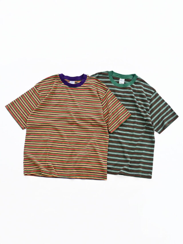 WALLA WALLA SPORT(ワラワラスポーツ) S/S STRIPE TEE