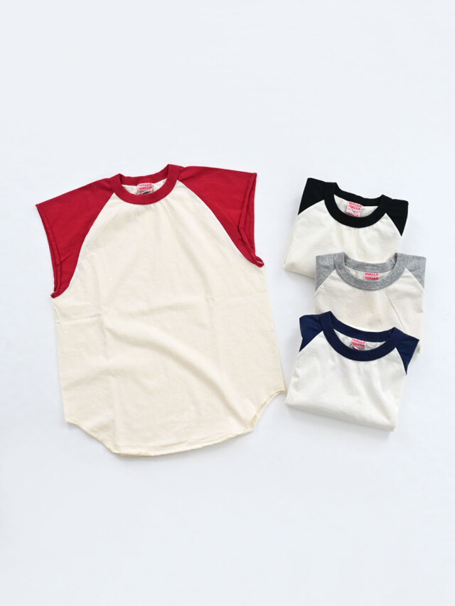 WALLA WALLA SPORT(ワラワラスポーツ) FRENCH SLEEVE BASEBALL TOP