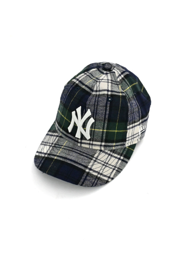 NEW ERA(ニューエラ) 9THIRTY Check Series ニューヨーク・ヤンキース グリーン